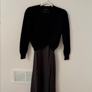 Rachel Zoe Charcoal Sleeveless Maxi Dress